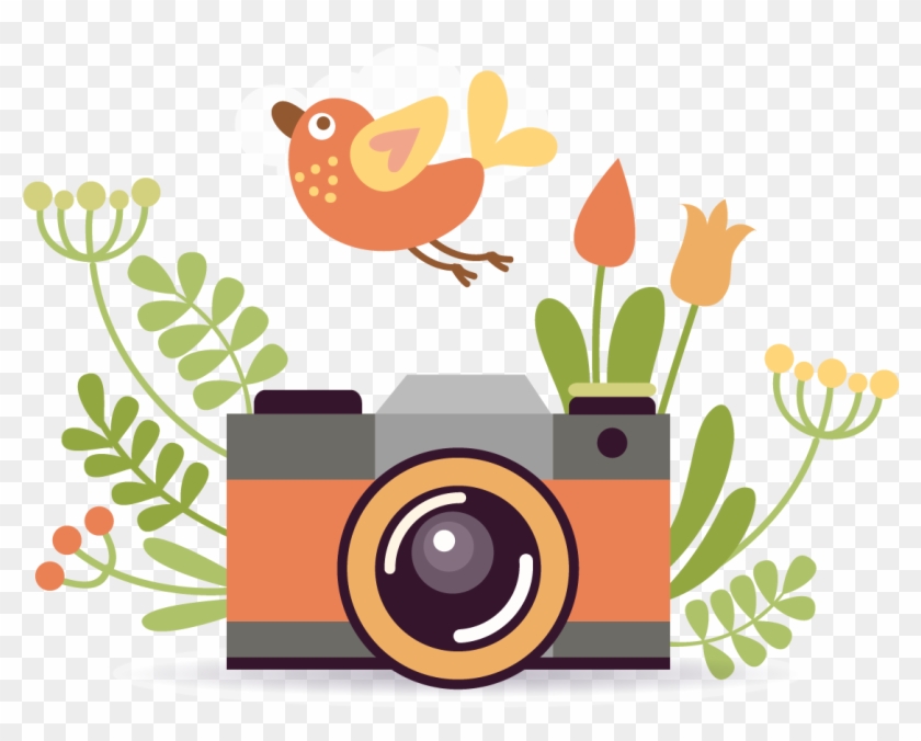 Photographic Film Camera Cartoon Poster - Camera Vector Png #302238