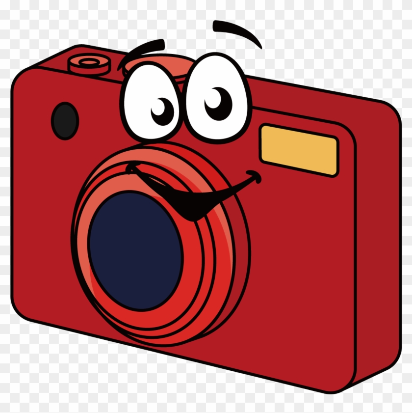 Digital Camera Cartoon Clip Art - Dessin Appareil Photo Numerique #302261