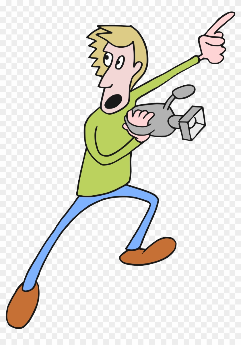 Png - Camera Man Clipart Png #302308