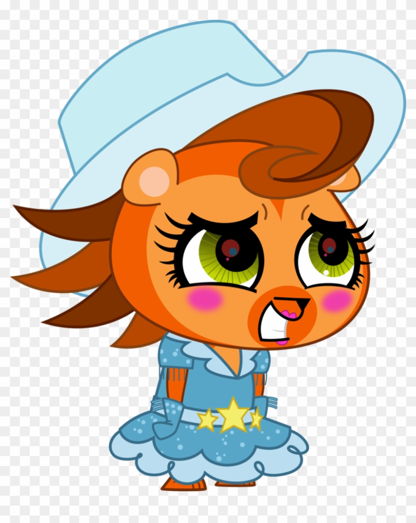 Russell With A Dress By Fercho262-d5zy9ns - Imagenes De Littlest Pet Shop Russell #302378