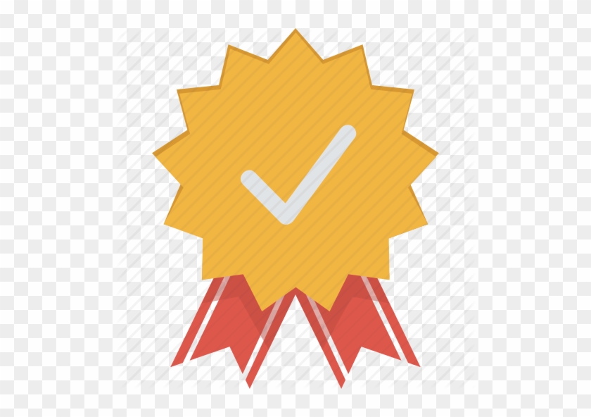 Badge, Certificate, Medal, Quality, Reward Icon - Quality Icon In Yellow #302423