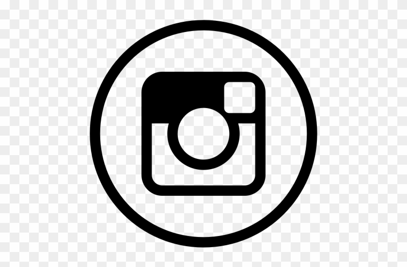 Camera - Instagram Icon Png Black #302473