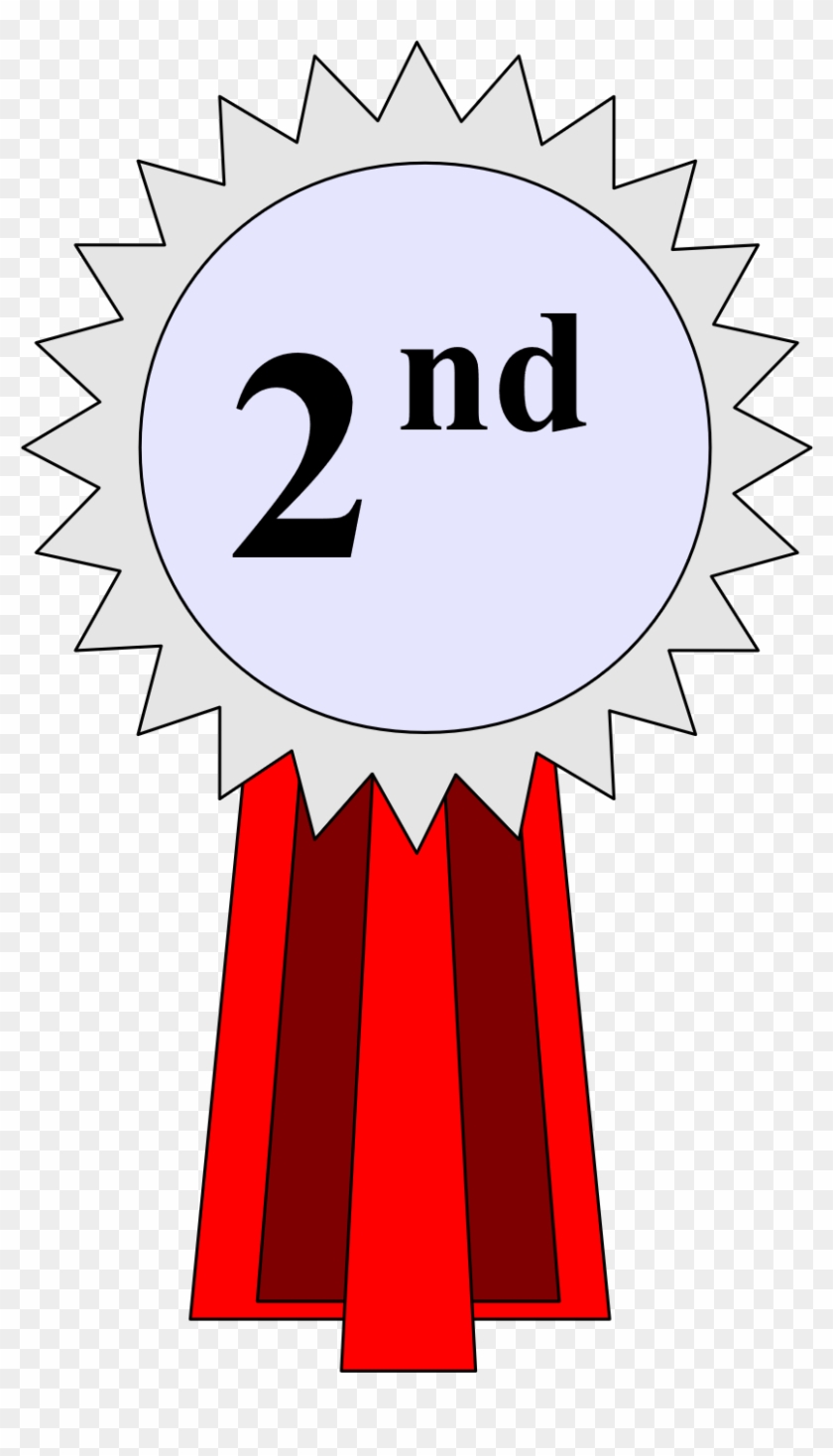 2nd Place Medal Clipart - 2nd Place Ribbon Clip Art #302479