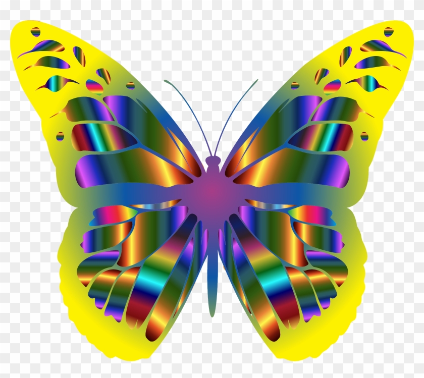 Monarch Butterfly Color Clip Art - Monarch Butterfly Color Clip Art #302702