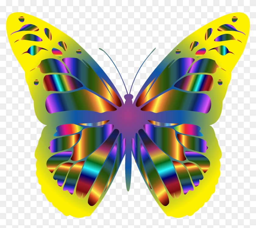 Monarch Butterfly Color Clip Art - Monarch Butterfly Color Clip Art #302702