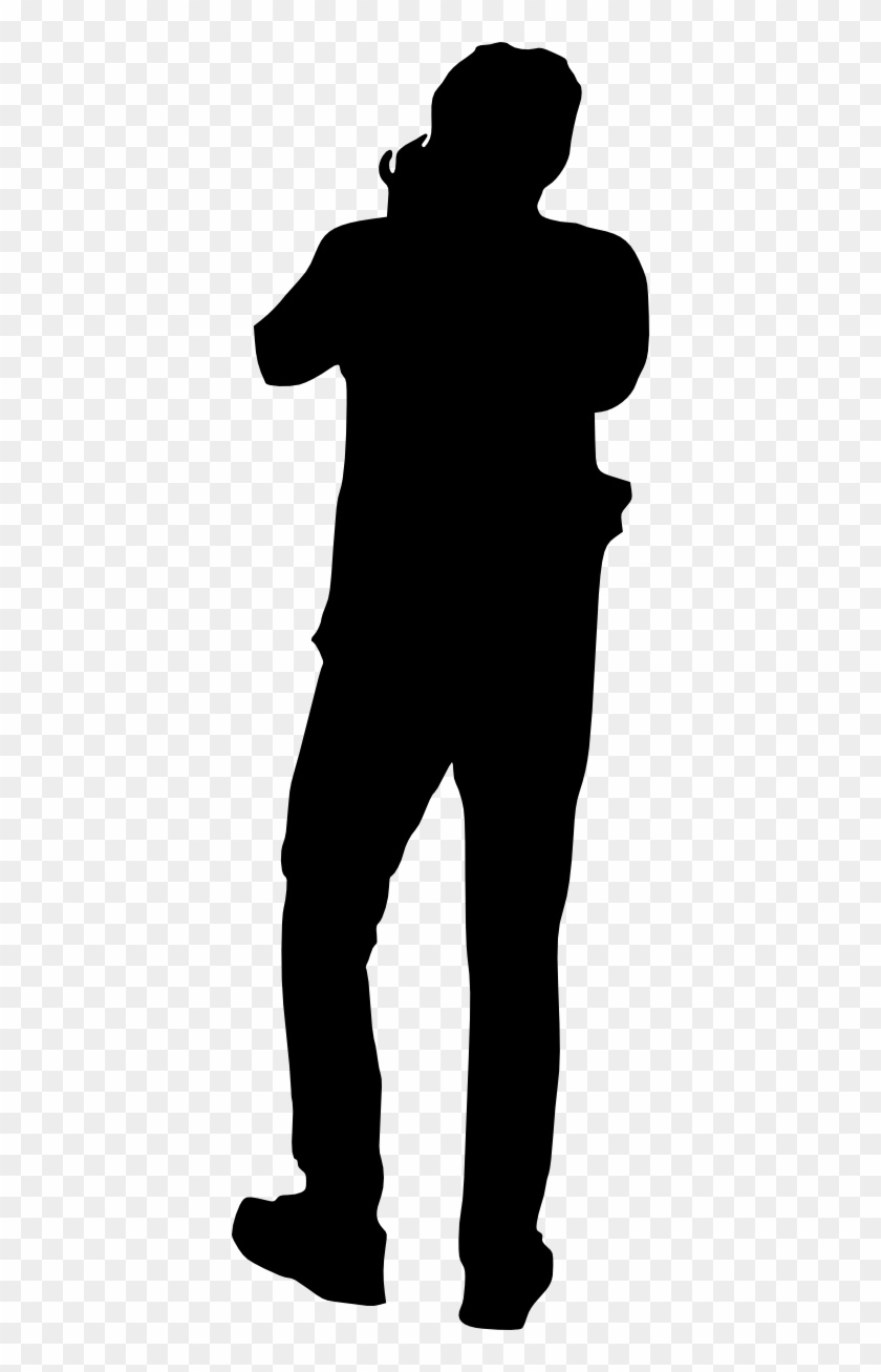Silhouette Photographer - Transparent Man Silhouette Png #302593