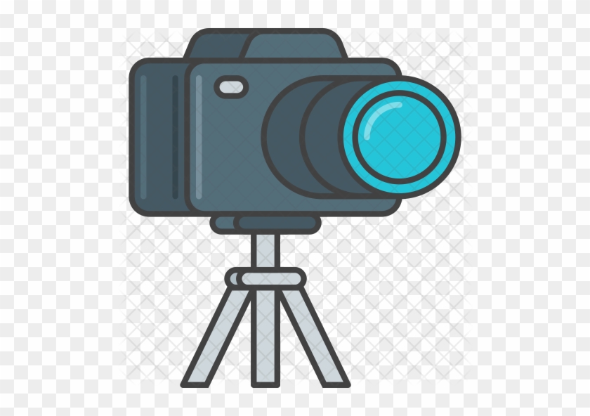 Camera Tripod Icon - Video #302641