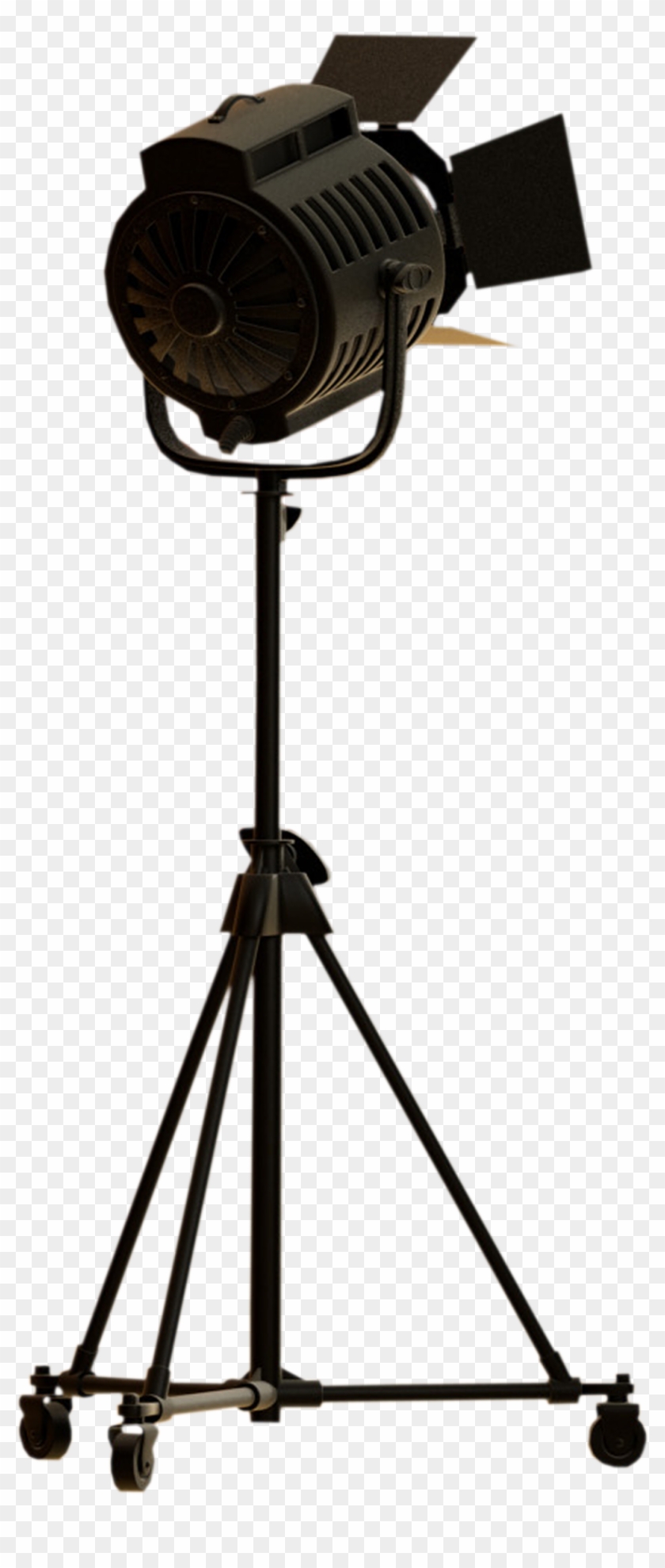 Searchlight Clip Art - Spotlight Stand Png #302643