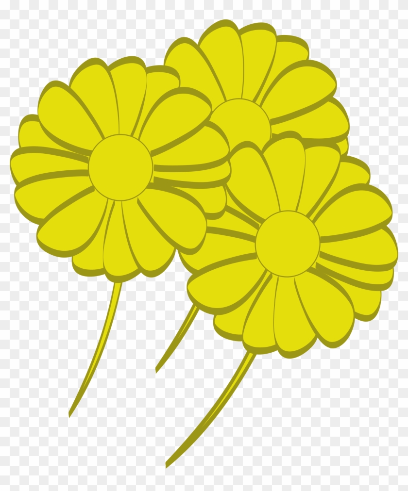 This Free Icons Png Design Of Yellow Flowers - Yellow #302710