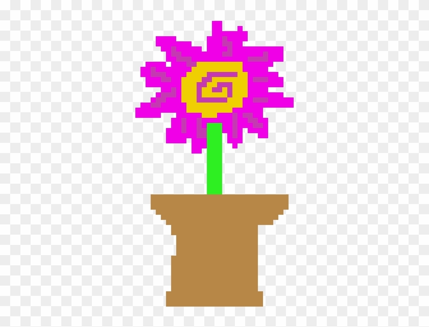 Flower In A Pot - Cross #302726