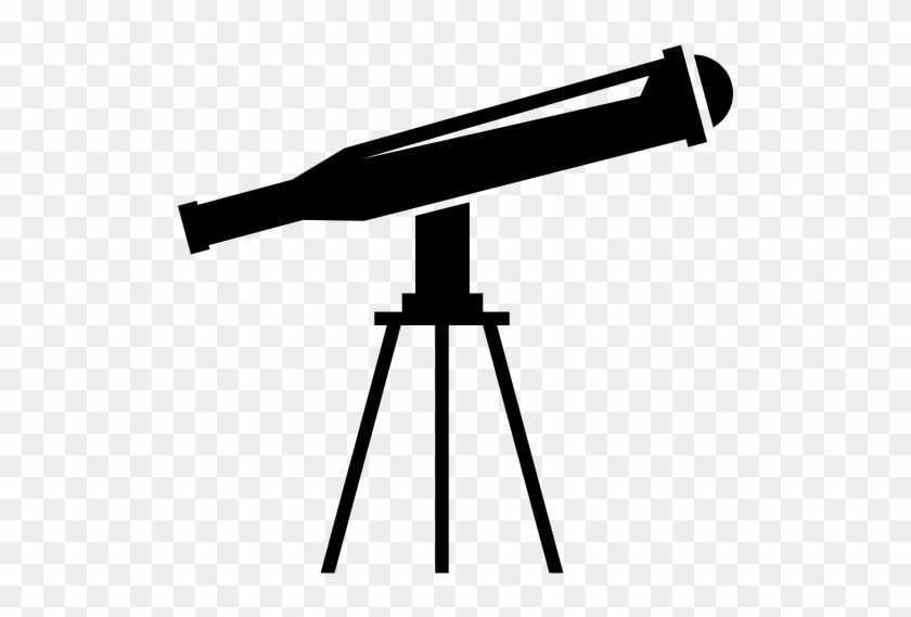 Telescope Stand, Telescopes, Scope, Telescope Silhouette - Telescope Silhouette Transparent Background #302744