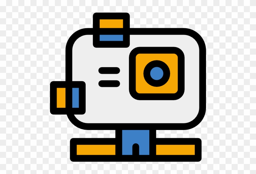 Gopro Free Icon - Scalable Vector Graphics #302776