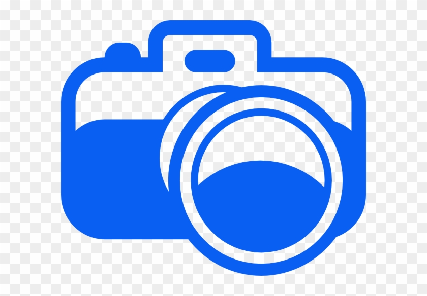 Blue Camera Pictogram Svg Clip Arts 600 X 504 Px - Blue Camera Logo Png #302858