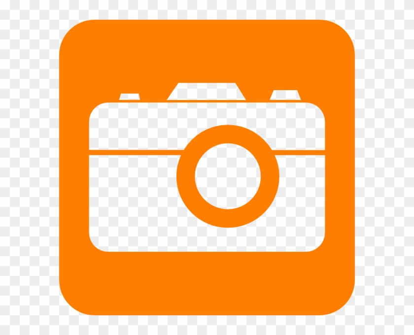 How To Set Use Orange Camera Svg Vector - Camera Clip Art #302860