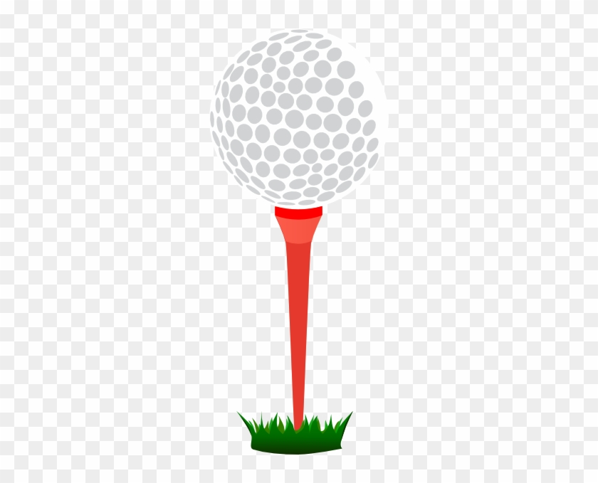 Golf Tee Clip Art Red Golf Tee Clip Art At Clker Vector - Ping Pong #302885