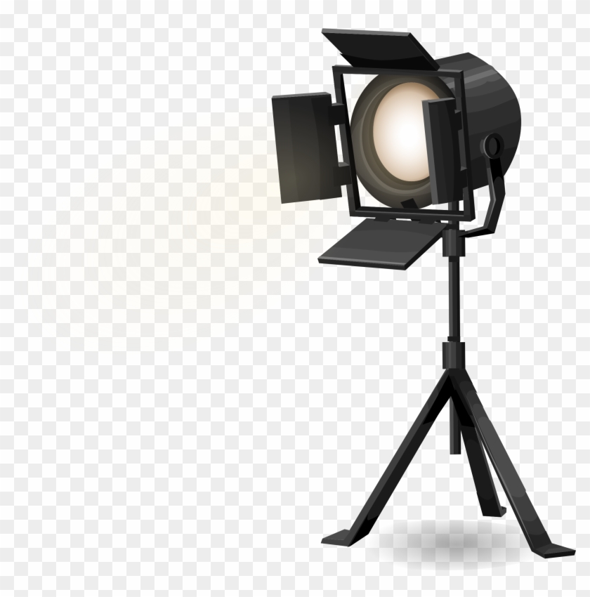 Spotlight On Tripod, From Glitch - Spotlight Png #302930