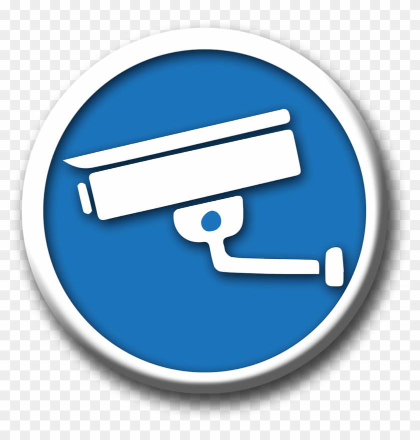 Cctv Camera Icon - Blue Cctv Camera #302919