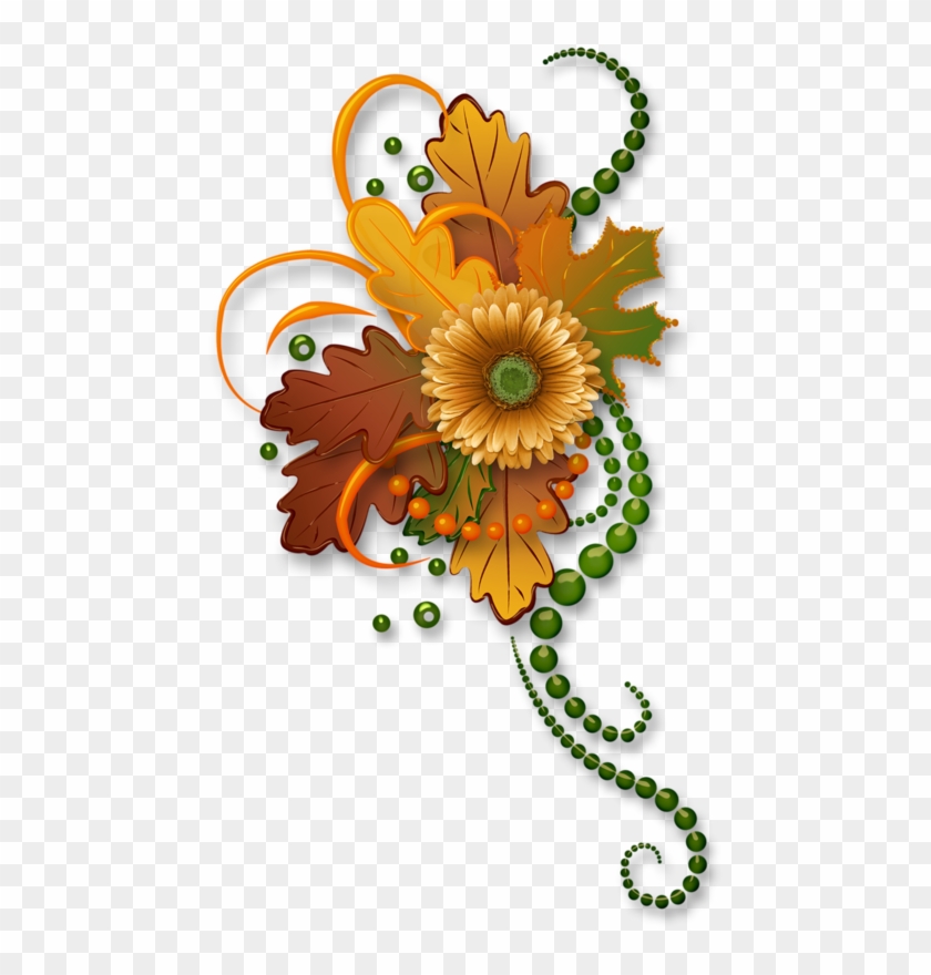 Drawing Flowersart - Fall Flower Bouquet Clip Art #302934