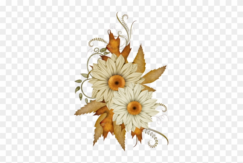 Aprender Manualidades Es Facilisimo - Autumn Flowers Animated Gif #302955