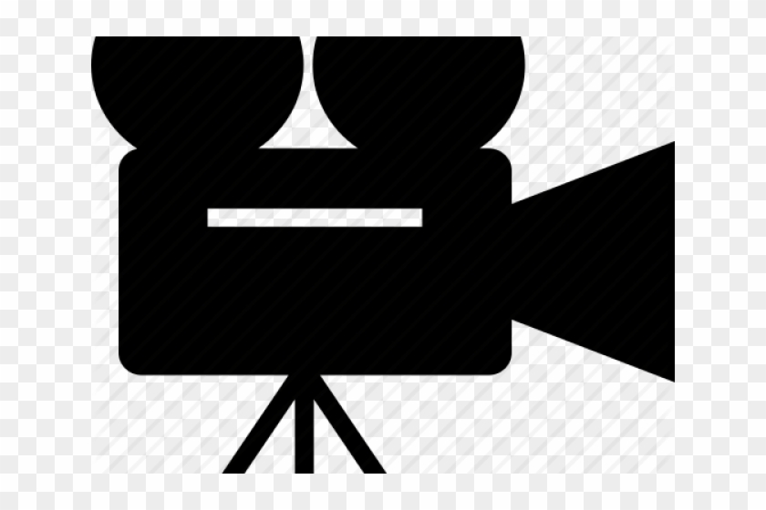 Video Camera Clipart Media Camera - Film Camera Silhouette Png #302968