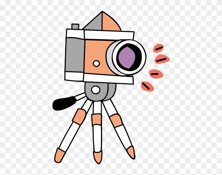 Hand-painted Cartoon Camera 1073*809 Transprent Png - Hand-painted Cartoon Camera 1073*809 Transprent Png #303003