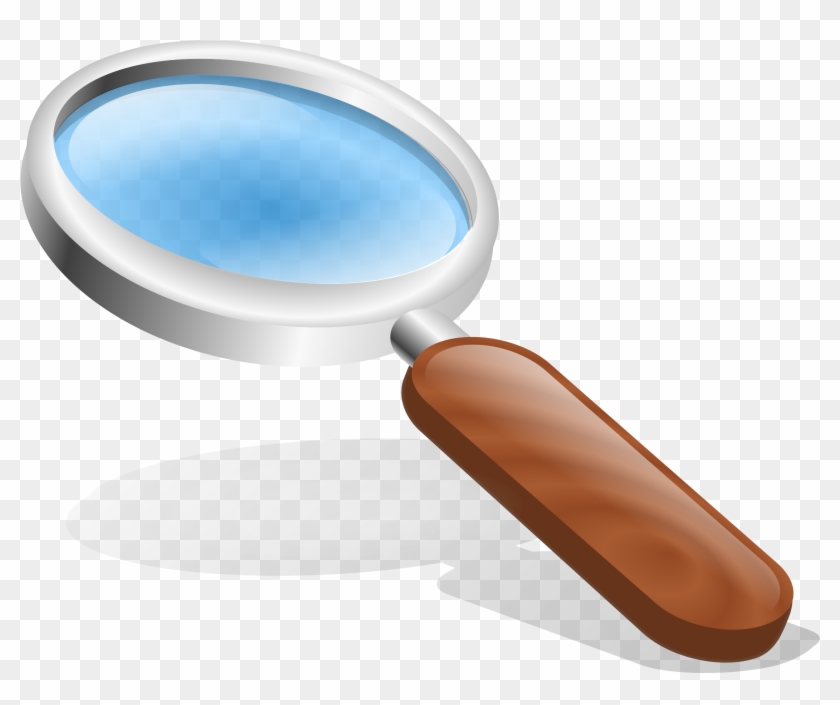 Magnifying Glass Theprecise Width Of The Clip Art Is - Magnifying Glass Clipart #303010