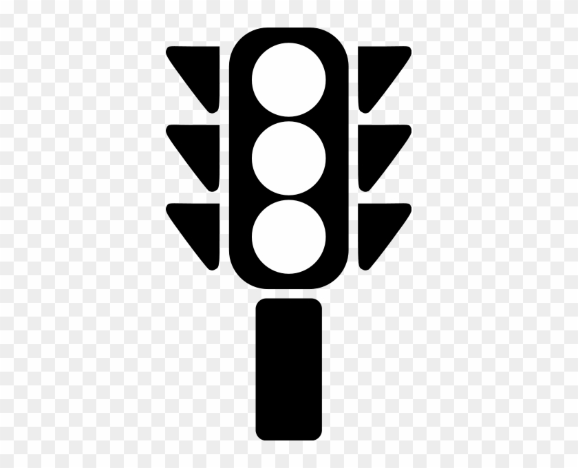 Traffic Signal Clipart Black And White #303014