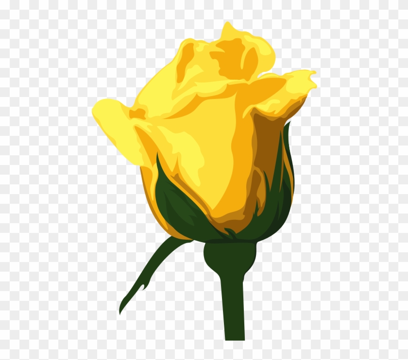 Yellow Rose Clipart Transparent - Png Yellow Rose #303073