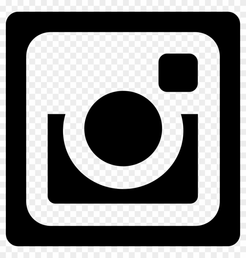Instagram Social Network Logo Of Photo Camera Comments - Logo Instagram Blanco Vector #303140