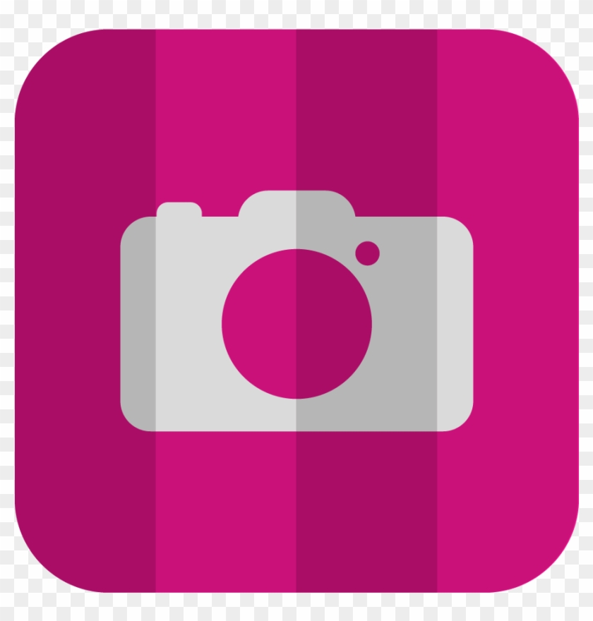 Kamera Symbol - Pink Camera Icon #303238