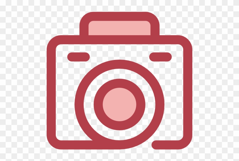 Photo Camera Free Icon - Camera Icon Pink Png #303256