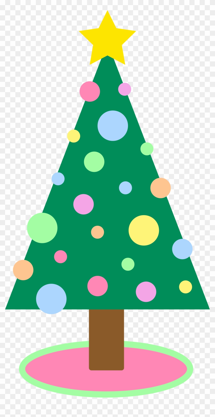 Clip Art Holiday Tree Free Clipart Cliparts For You - Cute Christmas Tree Cartoon #303360