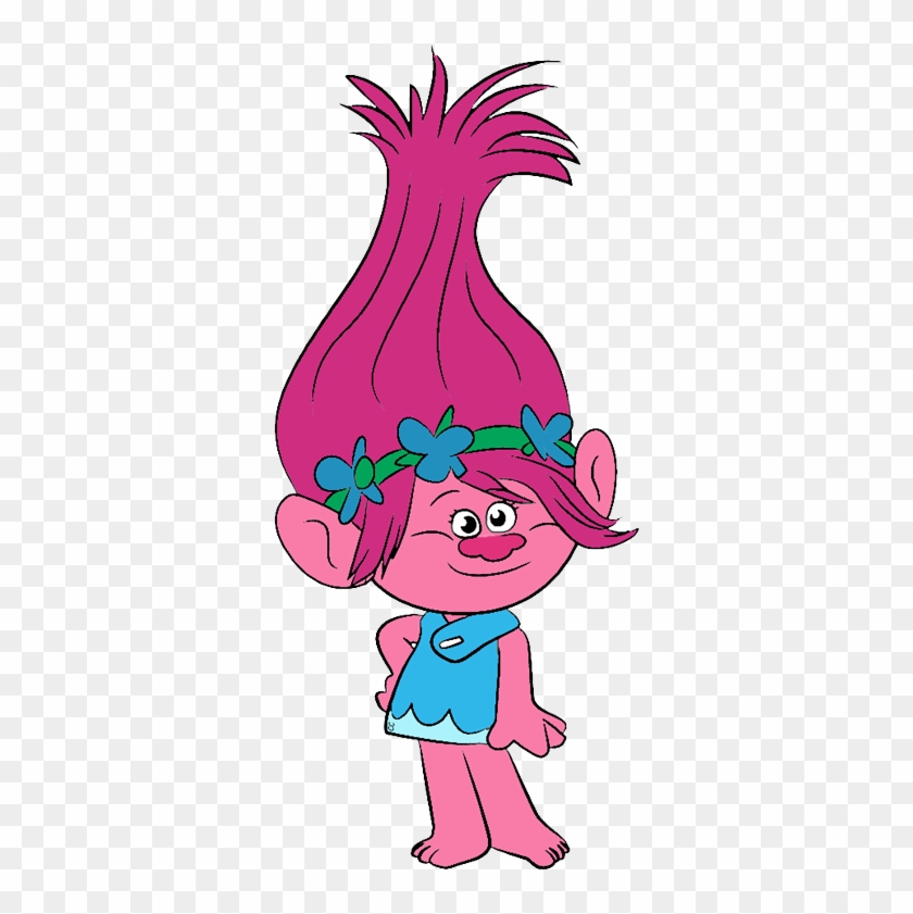 And Clipped By Cartoon Clipart - Poppy Troll Clipart #303447