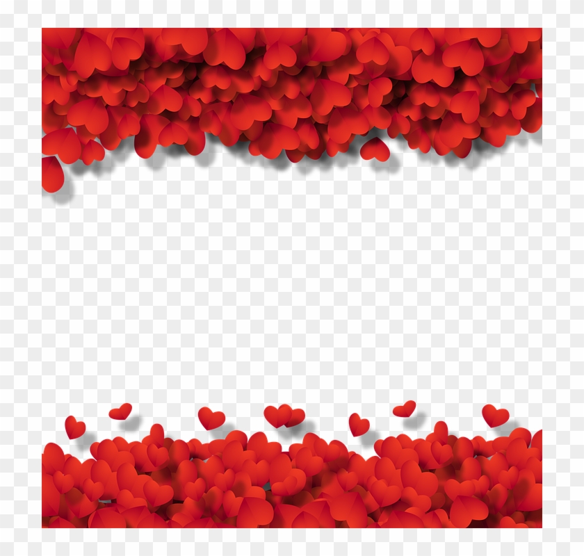 Frame, Heart, Wallpaper, Background, Love Heart - Transparent Background Rose Clipart #303465