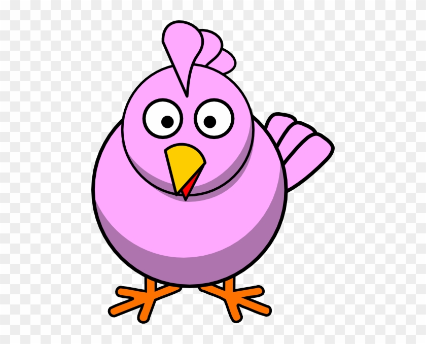 Pink Chicken Clipart #303472