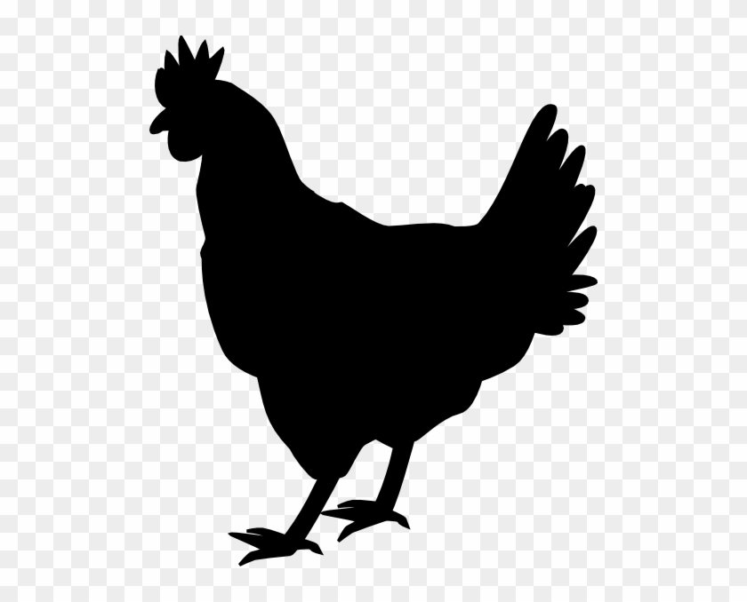 Chicken Silhouette SVG