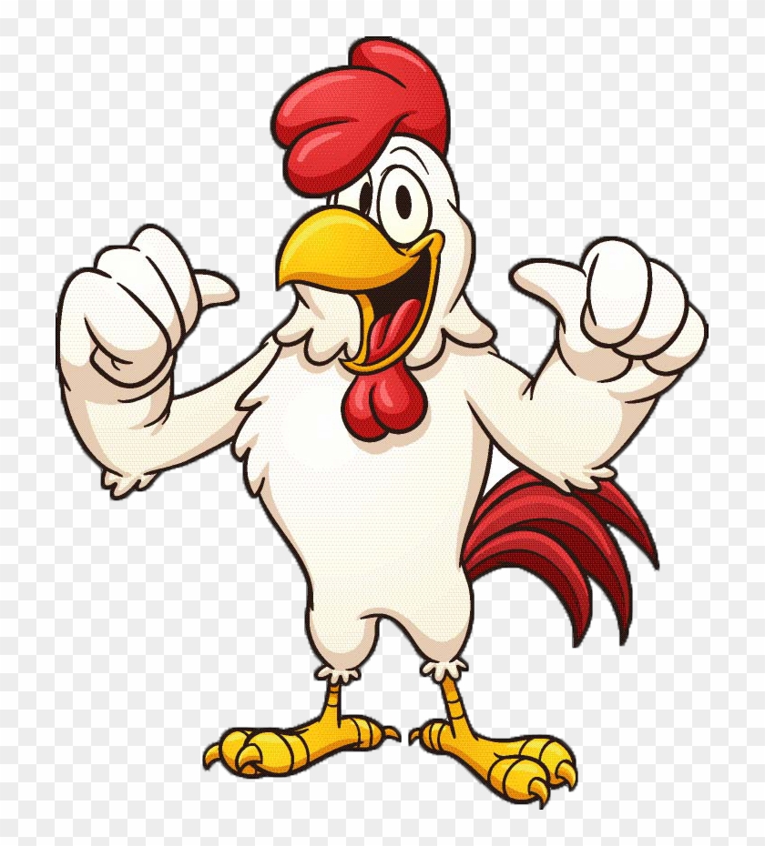 Rooster Cartoon Chicken Clip Art - Rooster Cartoon Chicken Clip Art #303720