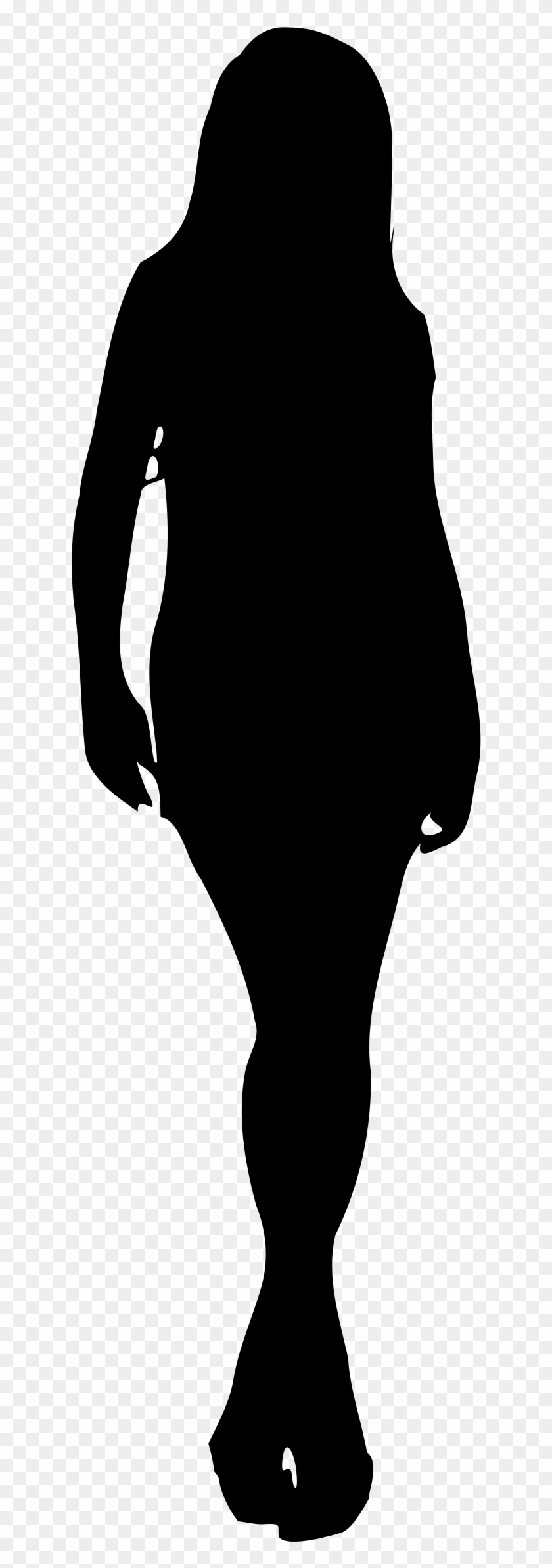 Chick Clipart Shadow - Woman Shadow Png #303613