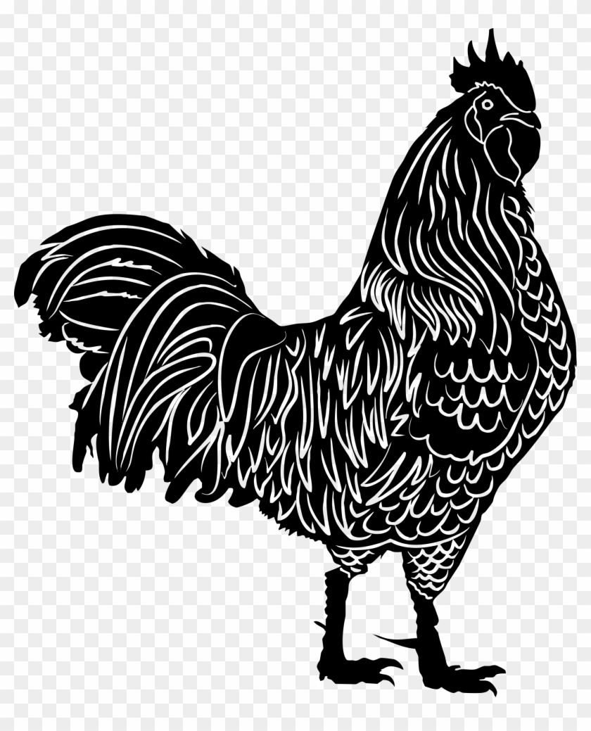 Big Image - Rooster Silhouette #303770