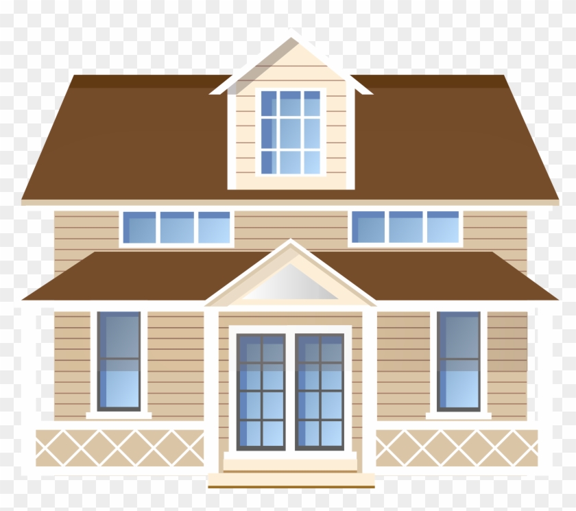 House Png Clip Art - Casa De 2 Andares Desenho #303779