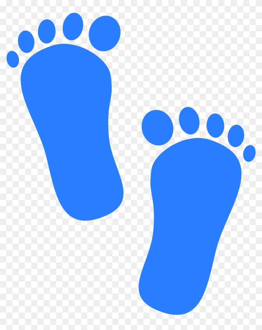 Footprint Clipart Group Walking - Foot Print Clipart #303777