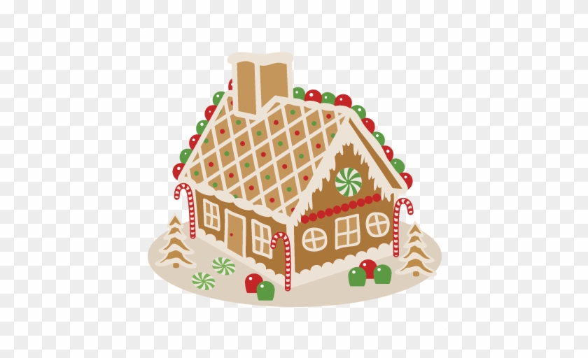 Download Gingerbread House Svg Scrapbook Cut File Cute Clipart Gingerbread House Clipart Transparent Free Transparent Png Clipart Images Download