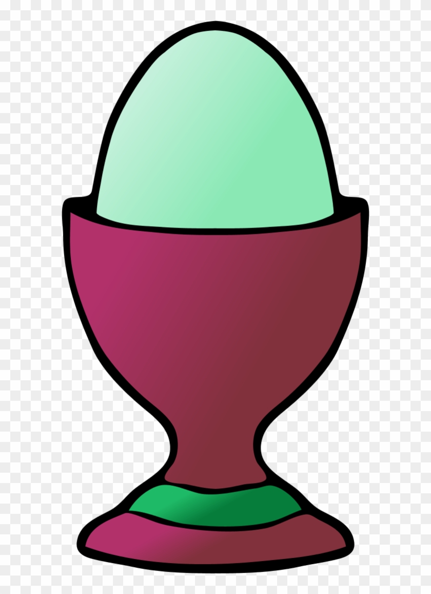 Vector Clip Art - Egg Cup Clip Art #303802