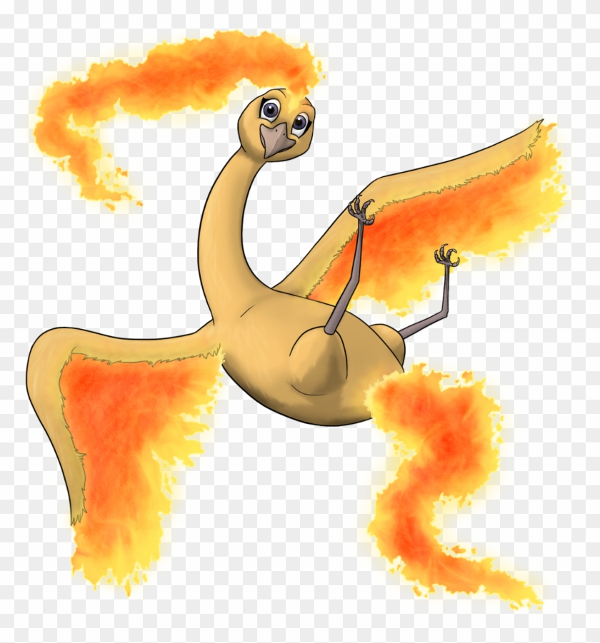 Moltres Flaming Rubber Chicken #303828
