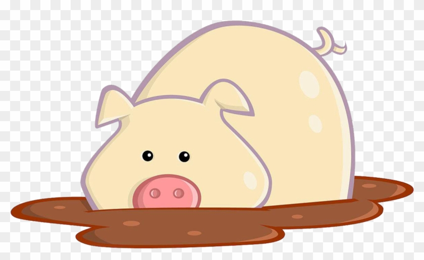 Pig Mud Scalable Vector Graphics Clip Art - Pig #303877