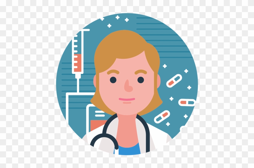 Character Doctor Woman Png Image - Doctor Transparent Clipart #303919