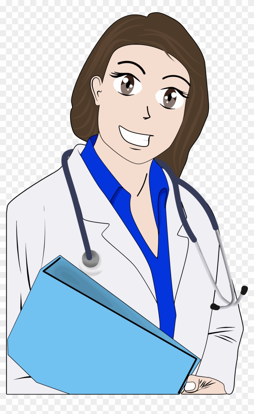 Big Image - Cartoon Female Doctor #303923