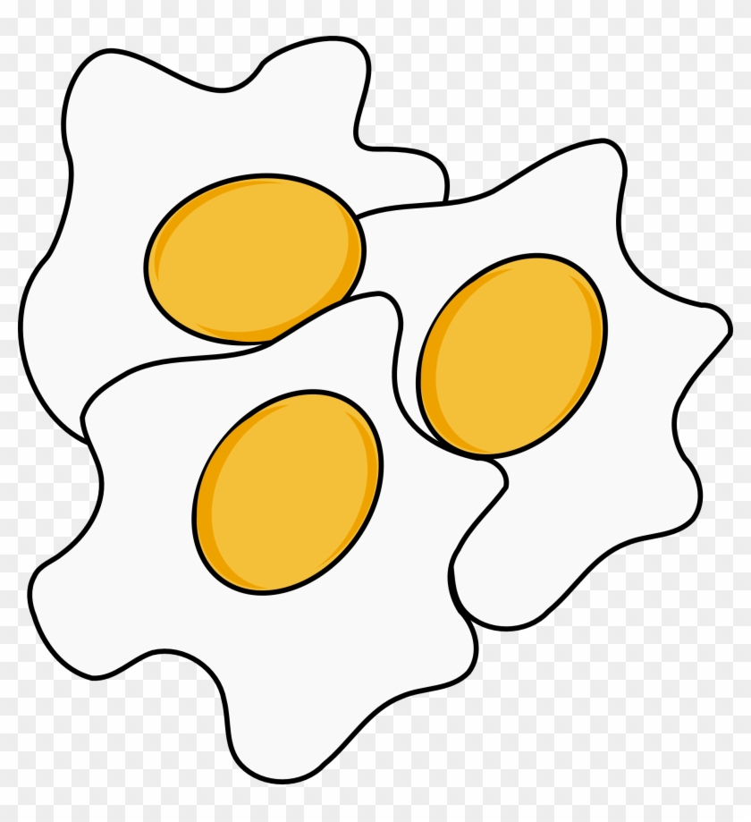 Fried - Egg - Clipart - Eggs Clip Art #303933