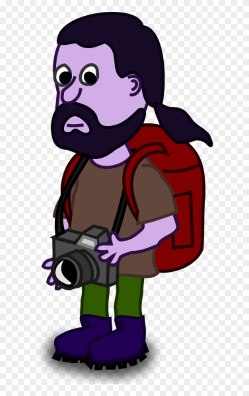 Man Carrying Backpack - Comic Characters #303990