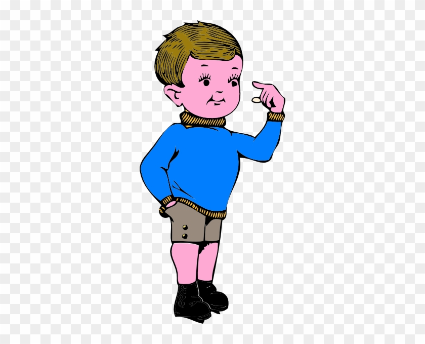 Clip Art Of A Boy #304065